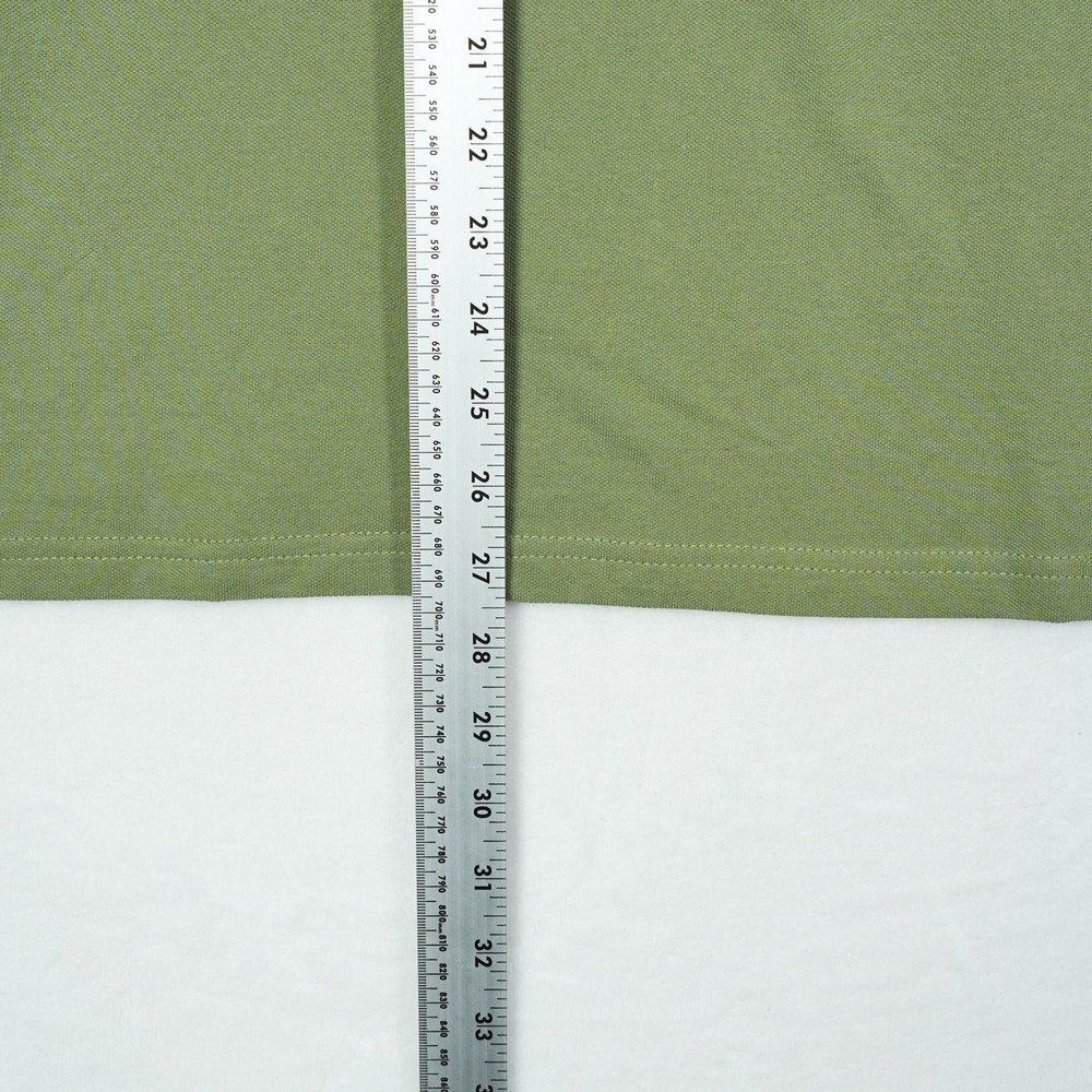 Barbour Mens Lightweight Sports‎ Polo Shirt Burnt Olive Green Size M - READ - Picture 7 of 9